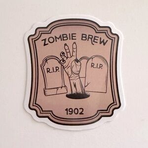 10/$10 Zombie Brew Sticker